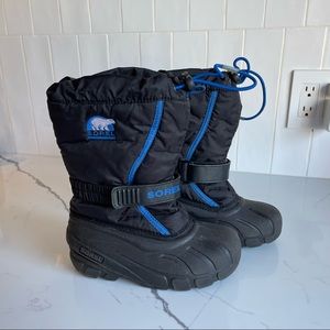 Sorrel Boys Snow Boots.